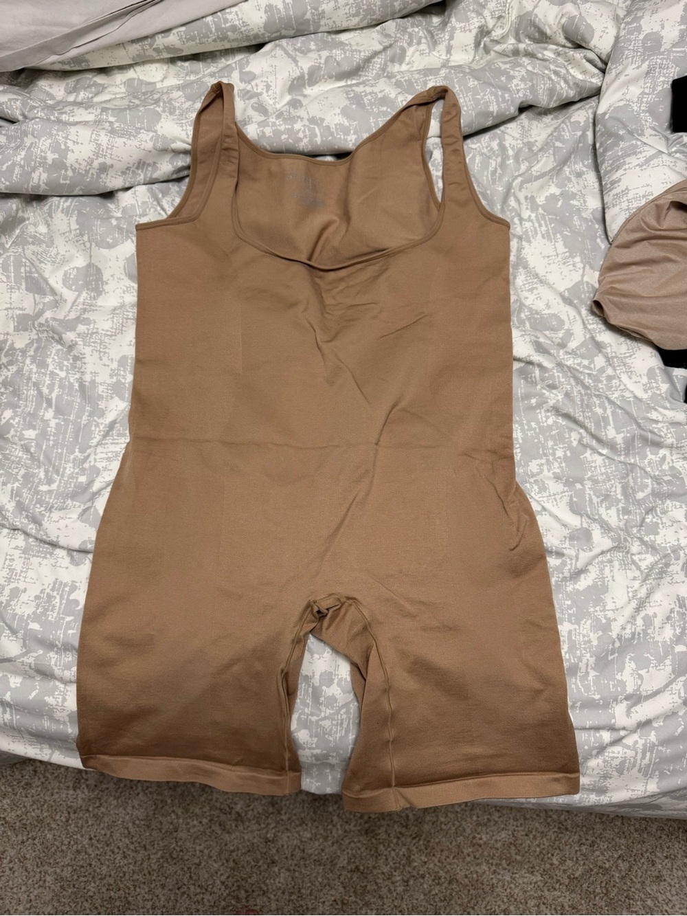 Lane Bryant Cacique Seamless Nude Shapewear Bodysuit Size 26/28 (4x)